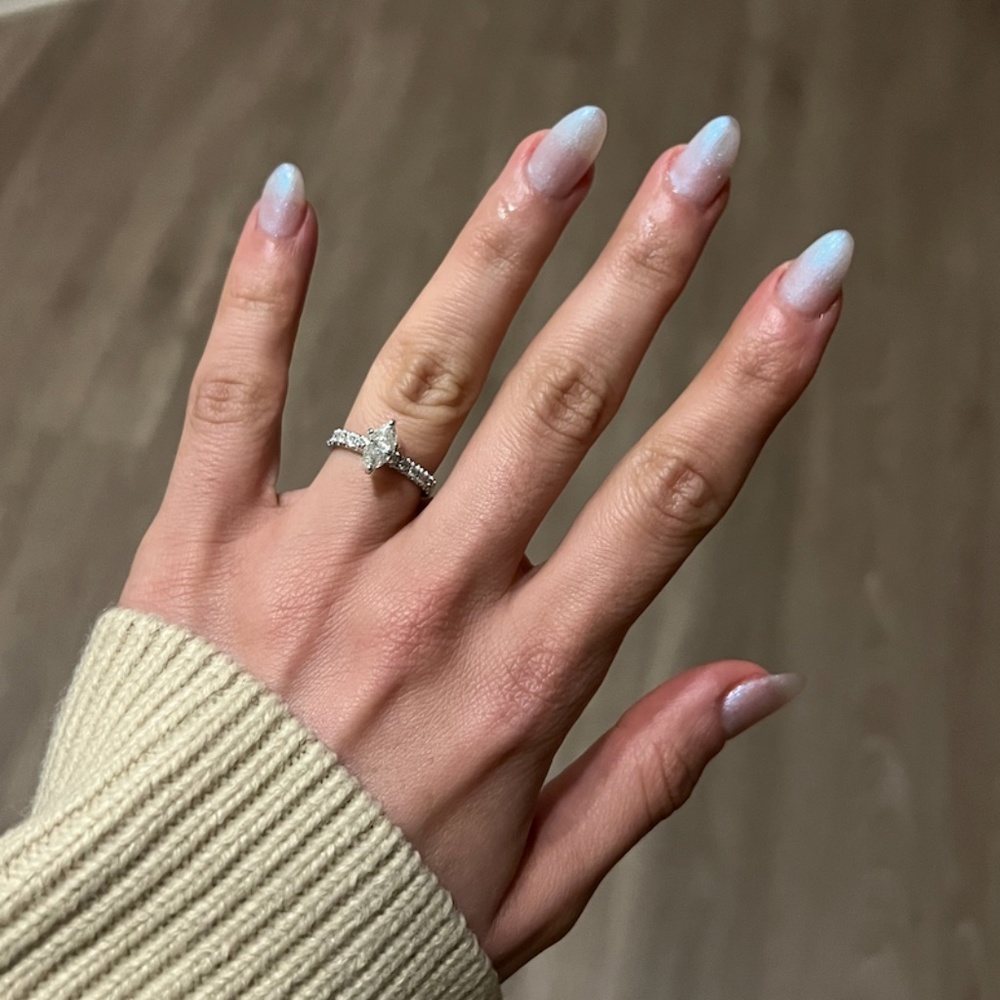 Marquise Cut Diamond Engagement Ring